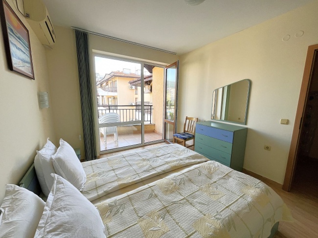 2-Zimmer-Wohnung in Sweti Vlas mit Meerblick
