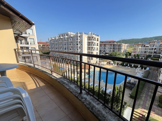 2-Zimmer-Wohnung in Sweti Vlas mit Meerblick