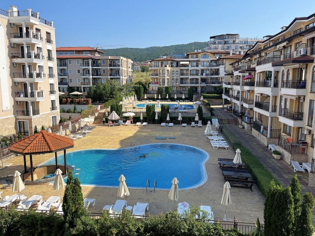 2-Zimmer-Wohnung in Sweti Vlas mit Meerblick