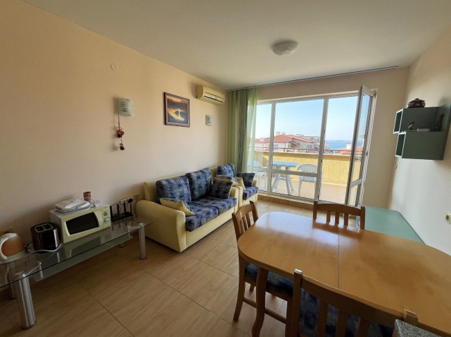 2-Zimmer-Wohnung in Sweti Vlas mit Meerblick