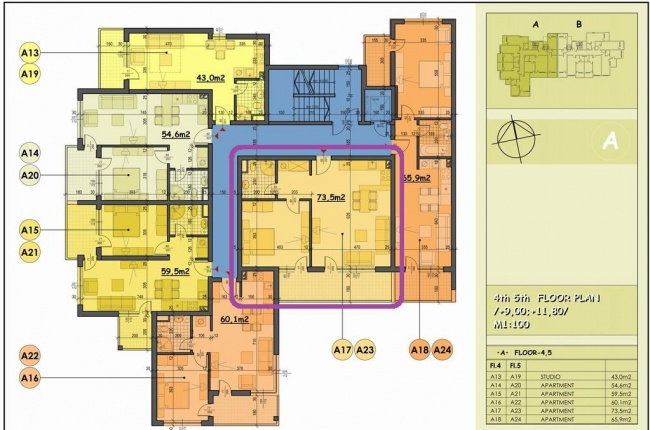 Wohnung 2-zimmer in Sonnerstrand